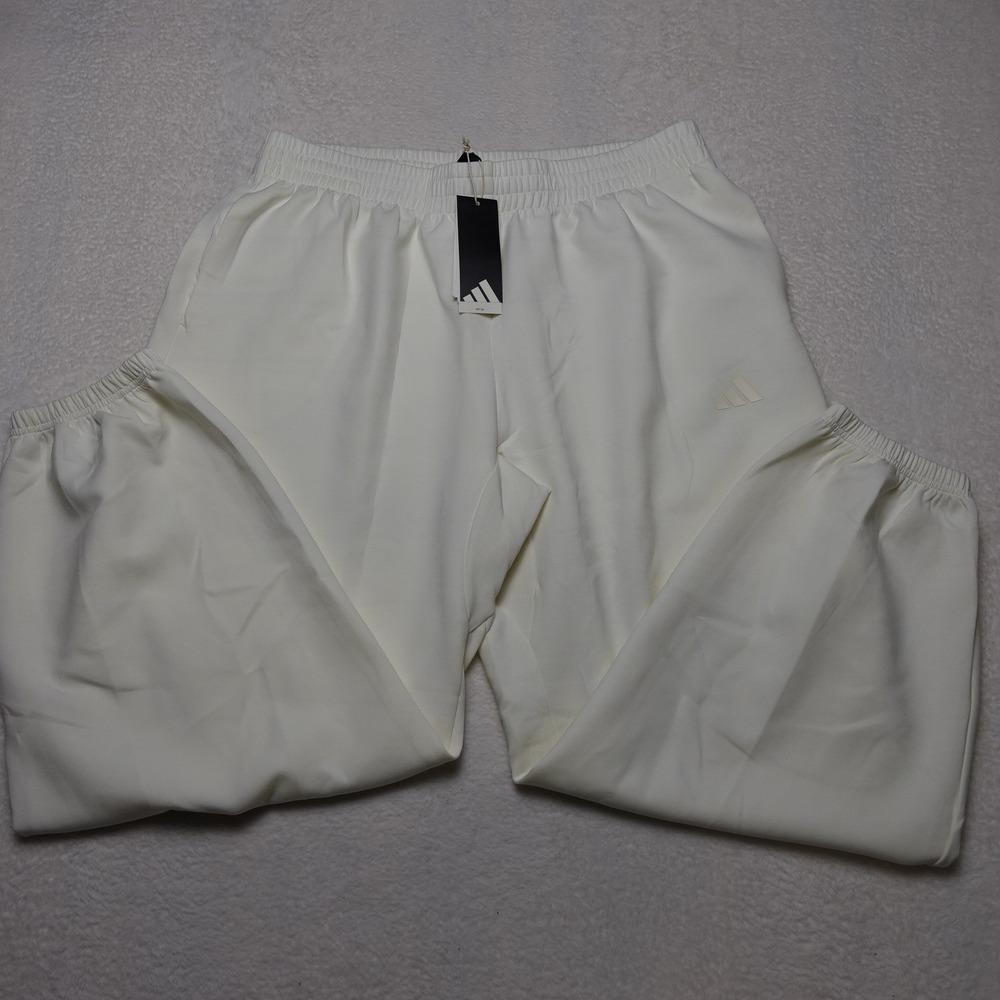 Adidas Slack Pants Women XL Off White All Season W ALL SZN SL PT Joggers